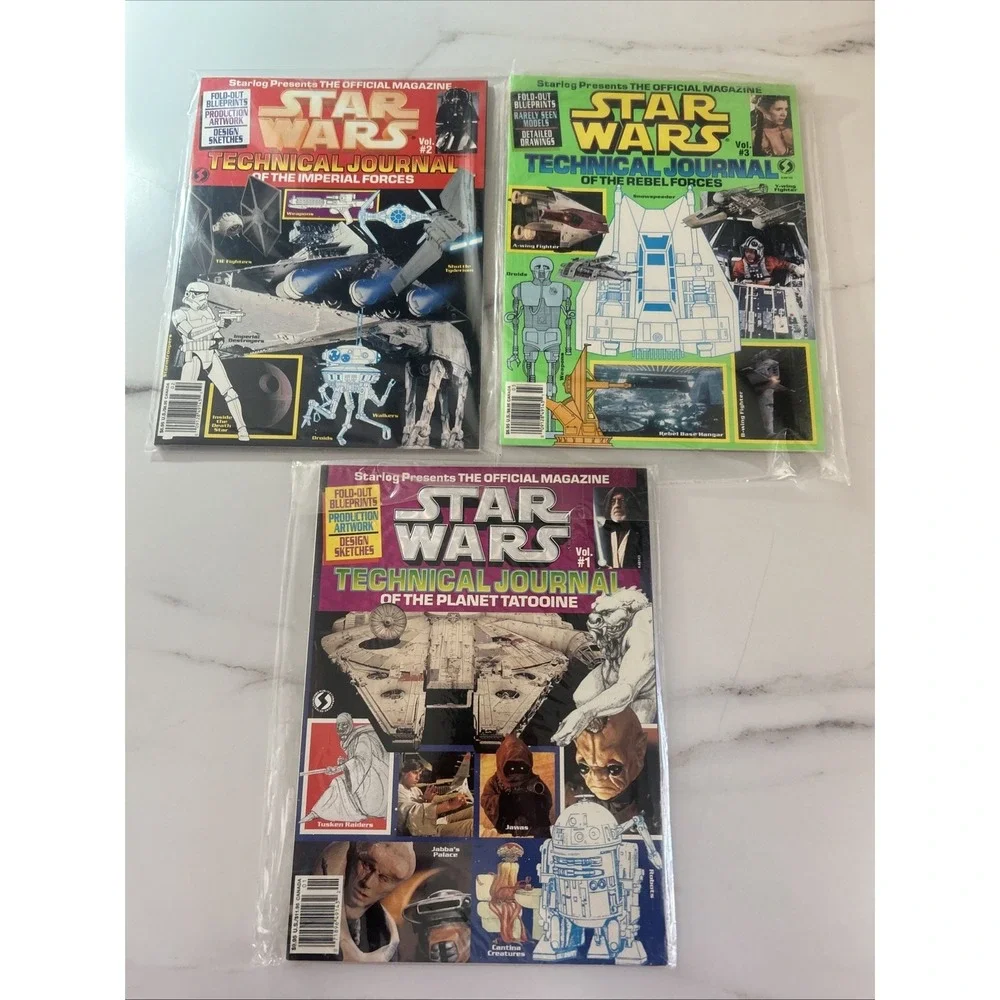 Star Wars‎ Technical Journals/Magazines Volumes #1, #2, #3